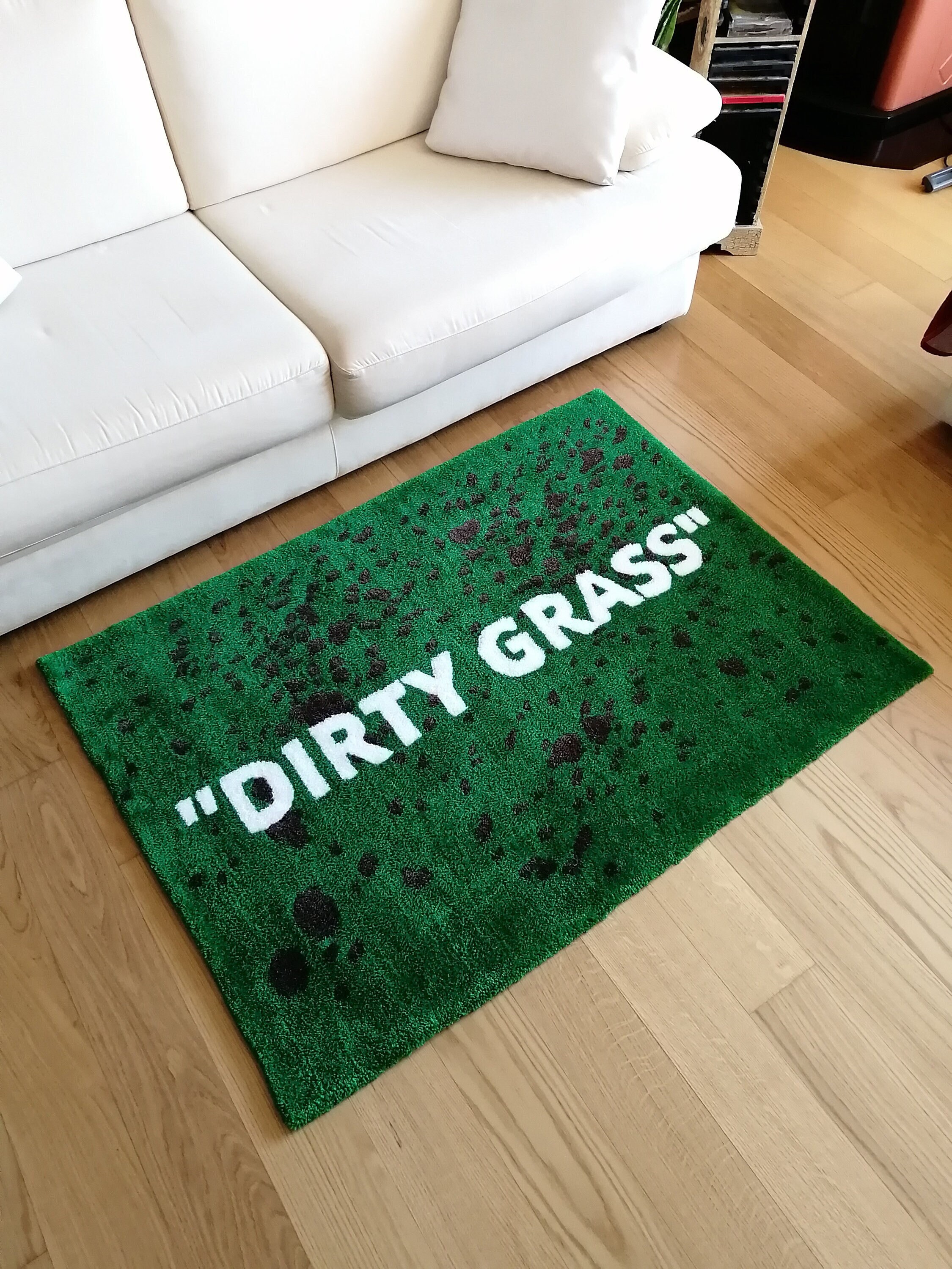Wet Grass Virgil Abloh Rugs Virgil Abloh X IKEA MARKERAD WET GRASS