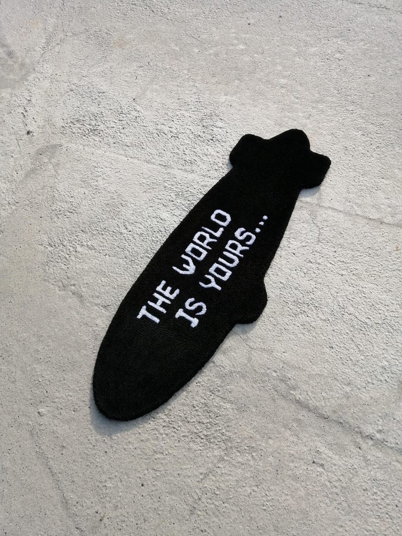 scarface movie rug