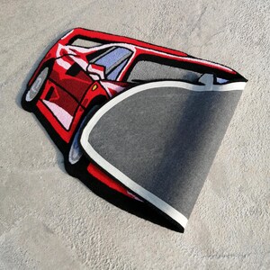 custom car rug