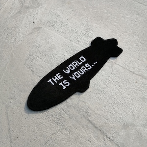 scarface tufted rug