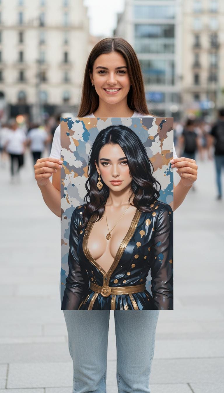 Dua lipa fan gift México