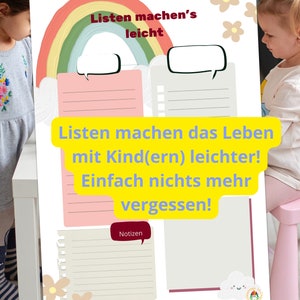 Template: List for Daycare & School | Download