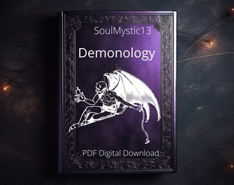 15 Rare Demonology Books - Rare Occult Books, Magick Books, Witch Books, Witchcraft Books, Occult Book Bundles, Rare Books, ebook pdf