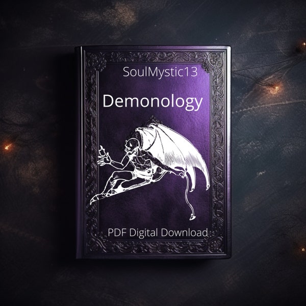 15 Rare Demonology Books - Rare Occult Books, Magick Books, Witch Books, Witchcraft Books, Occult Book Bundles, Rare Books, ebook pdf