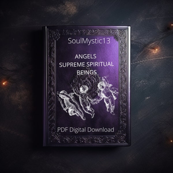 Angels & Supreme Spiritual Beings -17 RARE BOOKS,PDF Download- Archangels, Angel Demon Good Evil, Devil