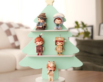 Weihnachtsbaum Hirono Display Regal Stand Haus - made by KG