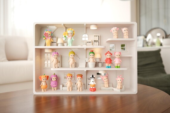 Sonny Angel Home Loft Display Shelf: Collectibles Stand House