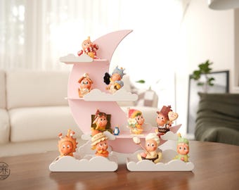Twinkle Twinkle Display Regal Stand House - Blush Mond und Wolke Serie - hergestellt von KG