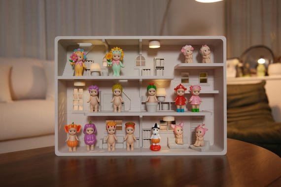 Sonny Angel Home Loft Display Shelf: Collectibles Stand House