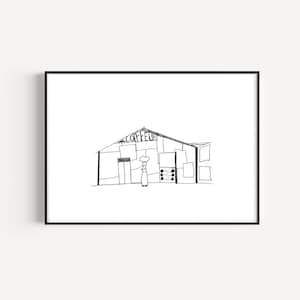 Printable Caribbean Haitian Black and White Coastal Art Print Wall Art, Tropical Instant Download