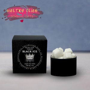 Black Ice Vegan Candle image 9