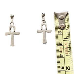 EGYPTIAN ANKH CHARM Earrings