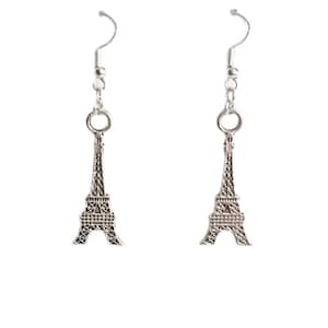 Eiffel Tower Charm Earrings