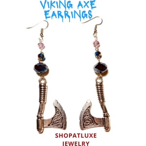 Global Tour Collection Viking Axe Earrings