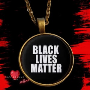 Collar de protesta pacífica de Black Lives Matter