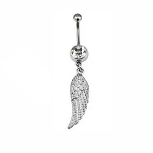 Angel Wing Navel Belly Ring