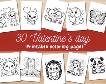 Children's Valentine Coloring Book a Loving Design for toddlers preschoolers Boys and Girls for Educational or homeschool, also kindergarden