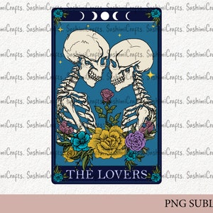 The Lover, Artistic Tarot Card, Funny, Witchcraft svg, Digital Design, Funny Svg, Png, Dxf, Eps