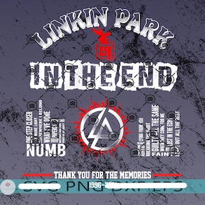Linkin Park In The End, Memories, Mom, Dad  - High Quality PNG, SVG