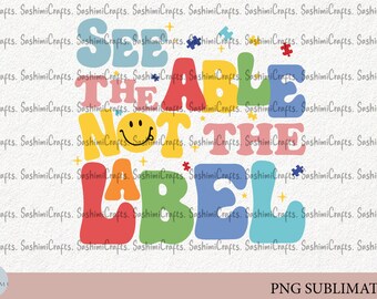 See the Able Not the Label SVG Autism Awareness Cut File for Cricut ...