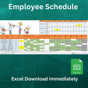 Employee schedule