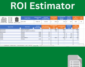 Estimador de retorno de la inversión