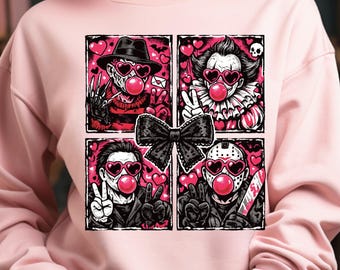 Horror character bubblegum png digital download