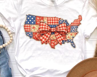 Patriotic Coquette PNG, 4th of July, Independence Day, USA, America, Patriotic
