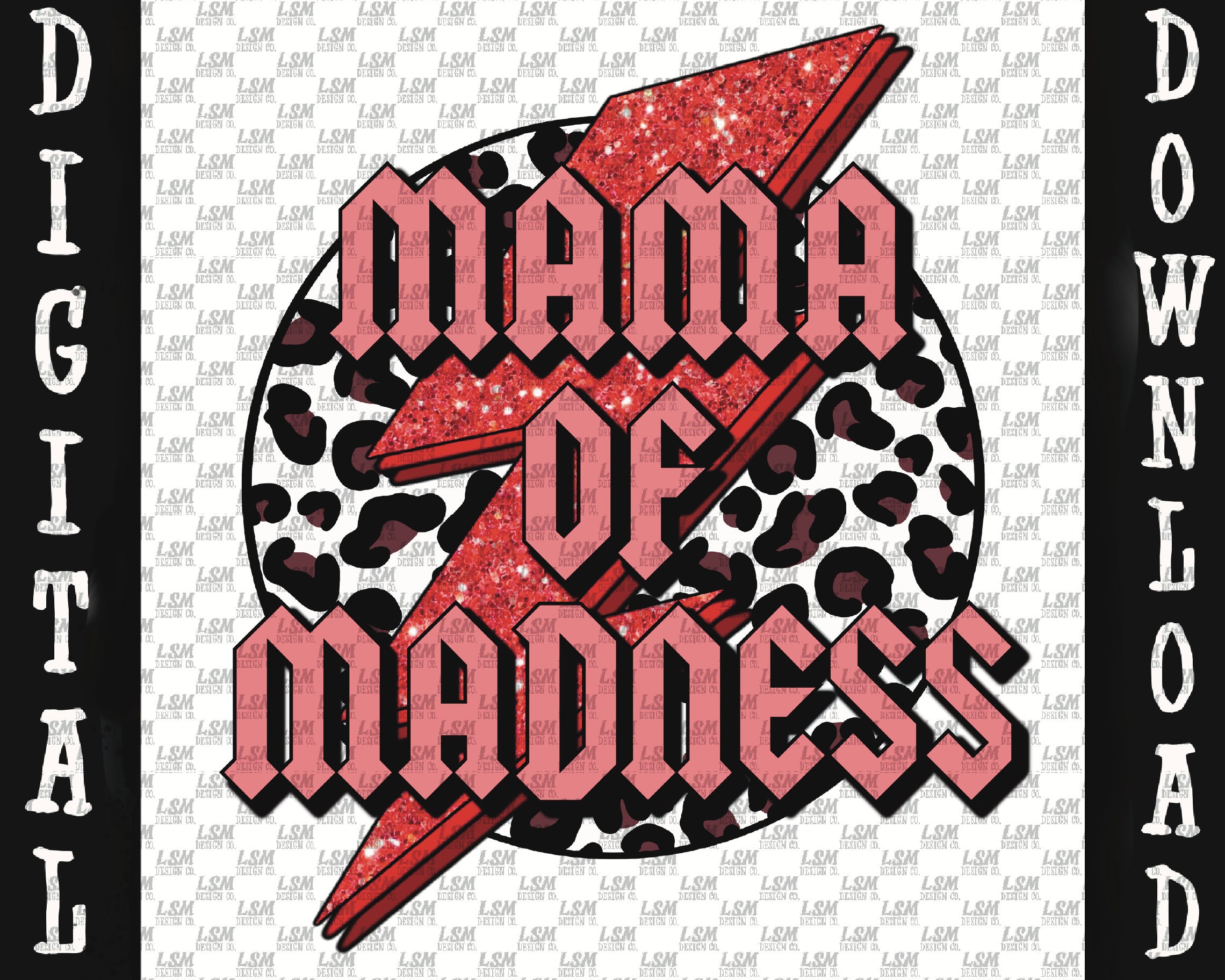 Mama of Madness PNG Digital File Download Sublimation AC/DC Acdc ...