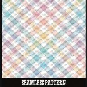 Seamless Pattern Digital Download PNG File Pastel Lattice lines spring easter