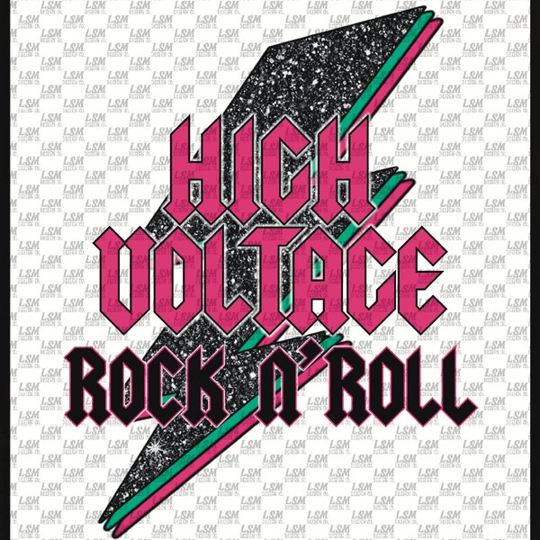 Acdc High Voltage Svg - Etsy