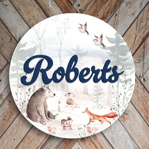 Custom Nursery Name Sign Round, Personalized Name Sign, Baby Name Sign, 3D Lettering, Nursery Wall Decor, Custom Name Sign, Baby Shower Gift