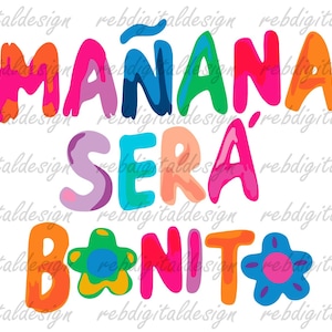 Mañana Sera Bonito, Karol G, SVG PDF PNG EPs Ai Download bestanden Clipart Vector overzicht stencil