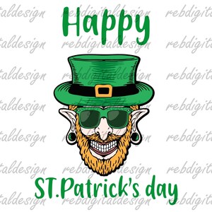 Happy St Patricks Day SVG PNG PDF Eps ,Instant Digital Download