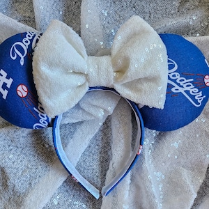 LA Dodgers minnie ears
