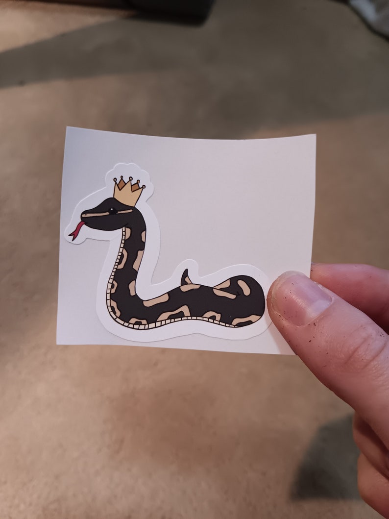 Ball Python Sticker Set image 2
