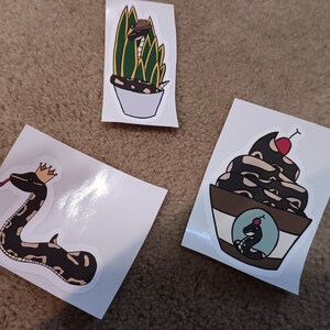 Ball Python Sticker Set