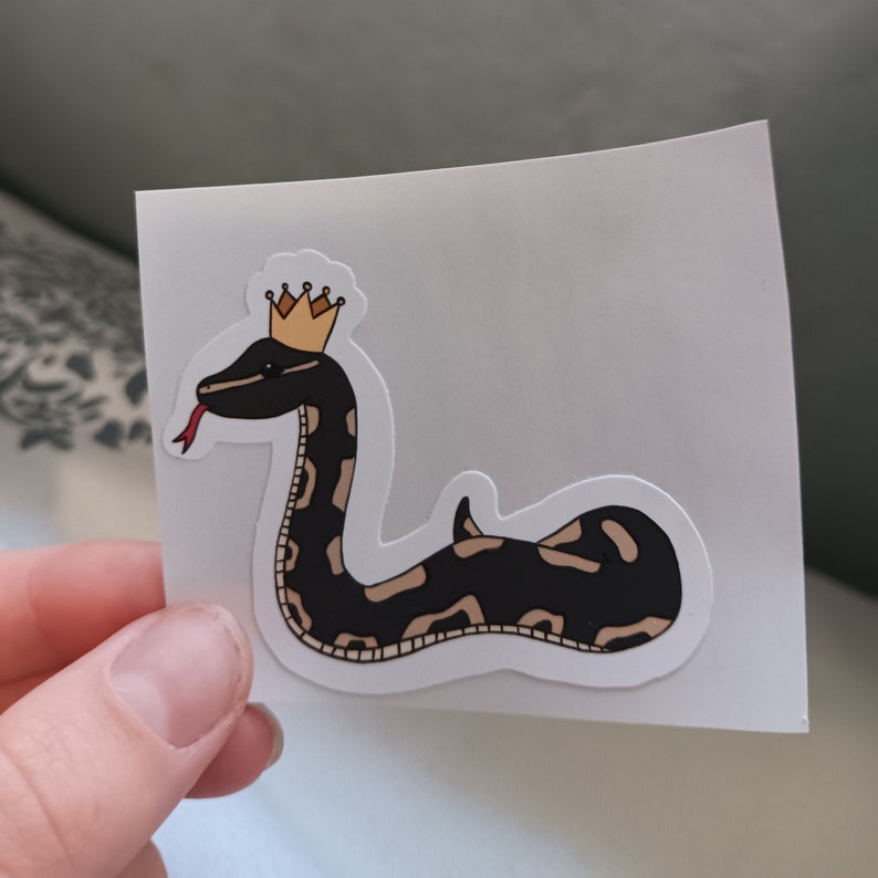 Royal Python sticker image 1