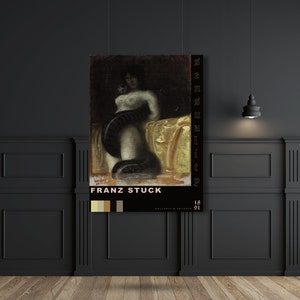 Sensuality - Franz Stuck, Fine Art Print