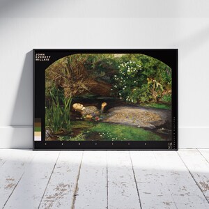 Ophelia - John Everett Millais, Fine Art Poster