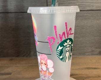 PINK Starbucks Cold Cup