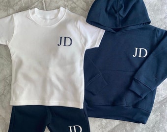 Personalised Shorts Tee & Hoodie Set