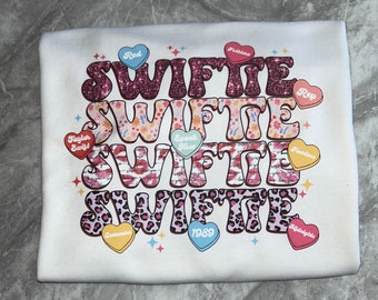 Swiftie Love Hearts Sweatshirt/Hoodie Kids