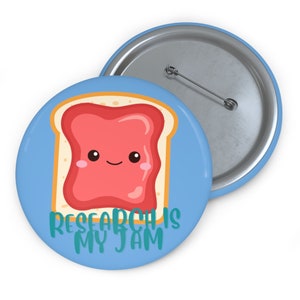 Research Is My Jam Pin Clinical Research CRA Monitor Study Coordinator Research Nurse Assistant Gift