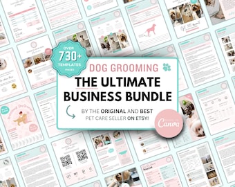 Dog Grooming Client Contract Form | Dog Groom Book | Dog Groomer Equipment | Dog Salon | Dog Consent and Release Form | Dog Groom Form CANVA