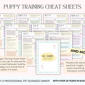 MEGA Puppy Planner, Puppy Guide, Puppy Checklist, Puppy Training Checklist, Puppy First Milestones, Puppy Schedule, Puppy Potty Training immagine 5
