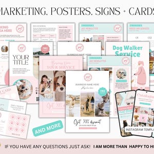 ULTIMATE Dog Walking Business Forms Bundle | Dog Walking Contract | Dog Walking Forms | Dog Walker forms | Dog Walking Logo EDITABLE afbeelding 8