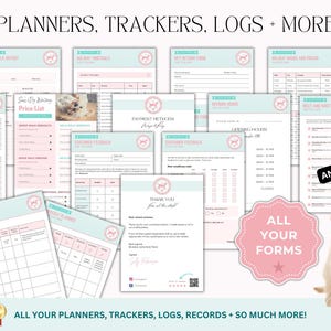ULTIMATE Dog Walking Business Forms Bundle | Dog Walking Contract | Dog Walking Forms | Dog Walker forms | Dog Walking Logo EDITABLE afbeelding 7