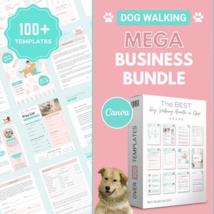 MEGA Dog Walking Business Forms Bundle, Dog Walker Business Form, Dog Walking Start-Up Forms, Dog Walking Contract, Dog Walking Registration