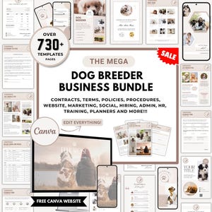 Dog Breeder Forms, Breeder Bundle, Breeder Forms, Puppy Sale Contract, Breeder Contract, Dog Whelping Chart, Puppy Forms, Puppy Medical Form